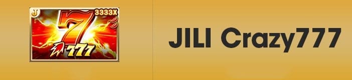 Peso888 Online casino JILI Crazy 777 Slot game