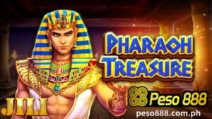 Ang Peso888 Pharaoh's Treasure Slot Game ay isang bagong slot machine na inilunsad ng JILI Games, na nilagyan ng 6 x 3 reels